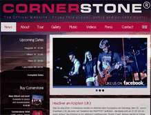 Tablet Screenshot of cornerstone.co.at