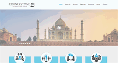Desktop Screenshot of cornerstone.co.in
