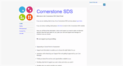 Desktop Screenshot of dps.cornerstone.org.uk