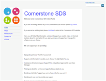 Tablet Screenshot of dps.cornerstone.org.uk